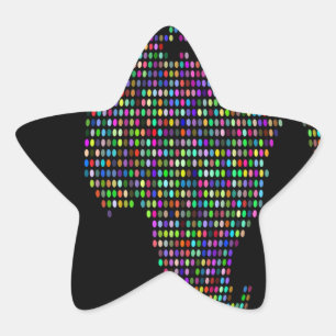 Adesito Estrela mapa mundial do planeta Terra