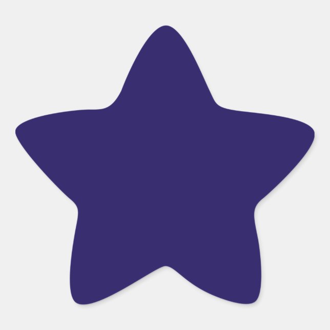 Adesito Estrela Marinho Blue Star Stickers (Frente)