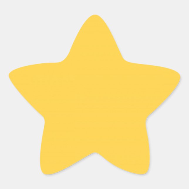 Adesito Estrela Mellow Yellow (cor dourada), (Frente)