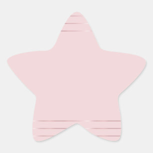 Adesito Estrela Modelo em Branco Dourado Rosa Moderno Elegante