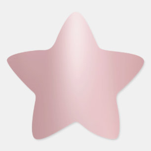 Adesito Estrela Modelo em Branco Moderno Elegante Rosa Dourado Ten