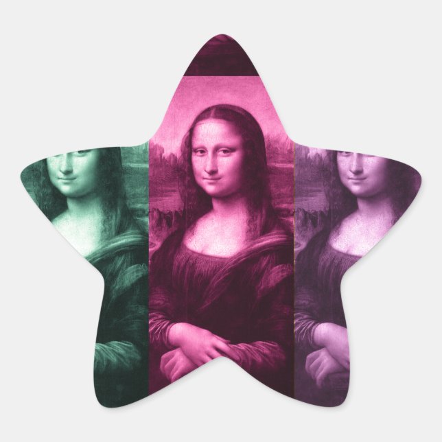Adesito Estrela Mona Lisa Green Pink Purple (Frente)