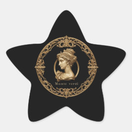 Adesito Estrela Monte Verdi Wein Quadratischer Aufkleber