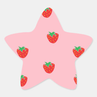 Adesito Estrela Morangos Rosa