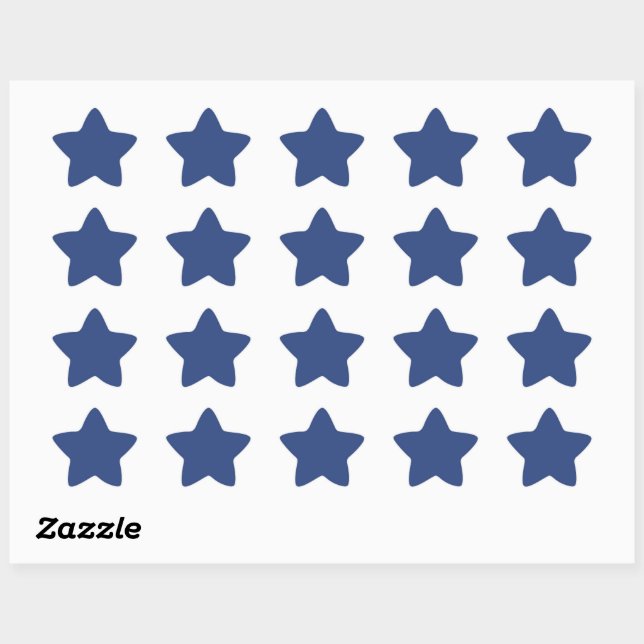 Adesito Estrela Murugi Stationery Co Azure Star Stickers (Folha)