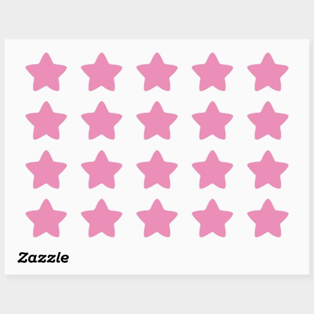 Adesito Estrela Murugi Stationery Co. Peony Star Stickers (Folha)