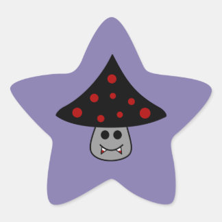 Adesito Estrela Mushroom Vampire Stickers