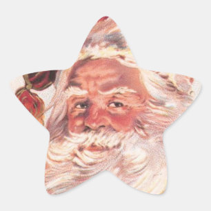 Adesito Estrela Natais vintages Santa Claus