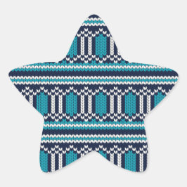 Adesito Estrela Natal do estilo Sweater Knit ou Hanukkah