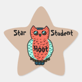 Adesito Estrela Neon Owl Star Student