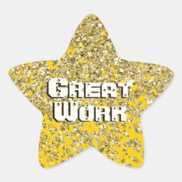 Adesito Estrela Novo Star Sticker de Conquista de Incentivo Sparkl