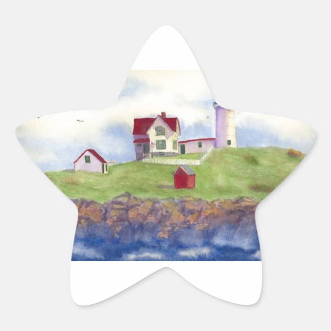 Adesito Estrela Nubble Light House York Maine (Frente)