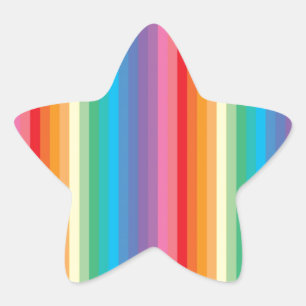 Adesito Estrela O arco-íris colorido listra o teste padrão