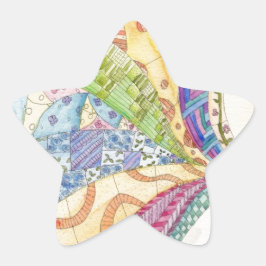 Adesito Estrela O Quilt Pintado
