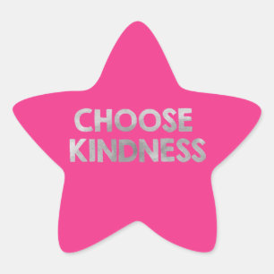 Adesito Estrela O rosa de Antibullying escolhe a bondade