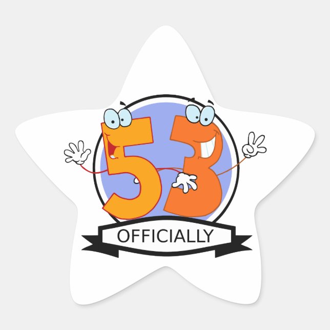 Adesito Estrela Oficialmente 53 Banner de Aniversário (Frente)