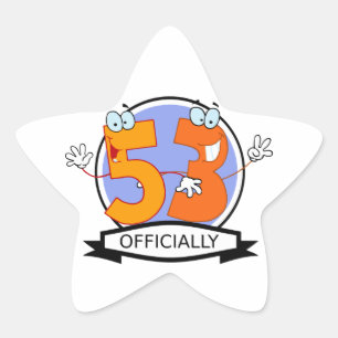 Adesito Estrela Oficialmente bandeira de 53 aniversários