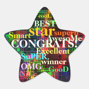 Adesito Estrela Ondinhas coloridas