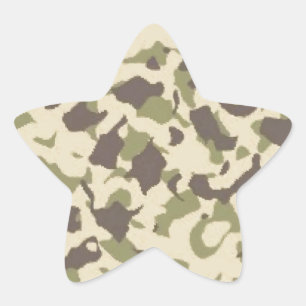 Adesito Estrela Padrão de Camo
