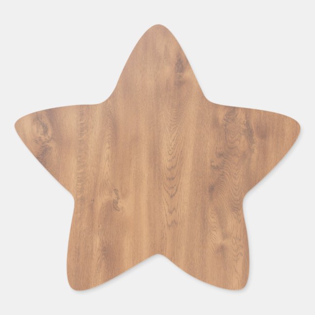 Adesito Estrela Padrão de madeira escura (Frente)