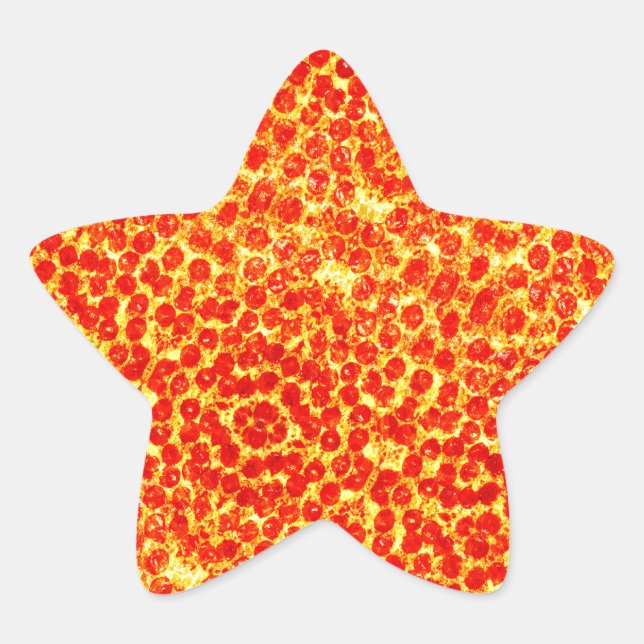 Adesito Estrela Padrão de Pizza Grande (Frente)