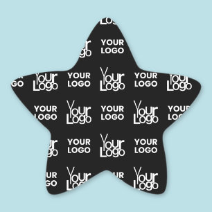 Adesito Estrela Padrão de repetição de quaisquer dois logotipos ou