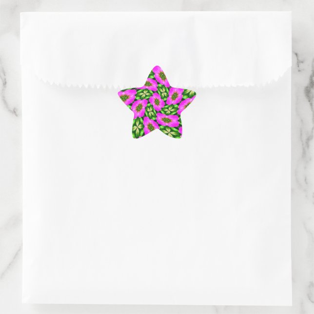 Adesito Estrela Padrões de Flamingo Rosa (Bolsa)