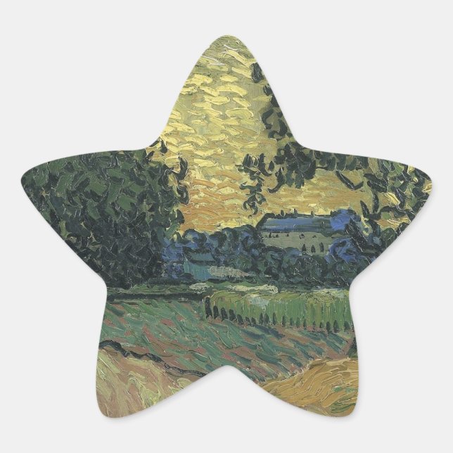 Adesito Estrela Paisagem de Van Gogh ao Crepúsculo (Frente)