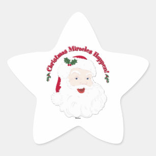 Adesito Estrela Papais noeis Vintage Os Milagres De Natal Acontece