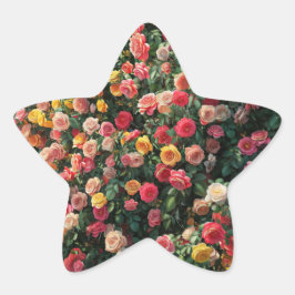 Adesito Estrela parede de flores