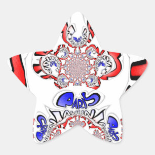 Adesito Estrela Paris é uma bela citação de texto design