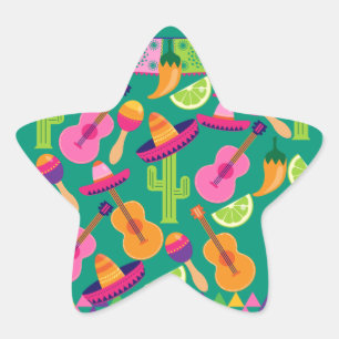 Adesito Estrela Partido Fiesta Sombrero Limões Violão Maraca Sag