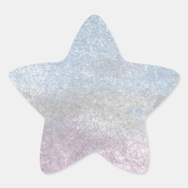 Adesito Estrela Pássaro Branco no pôr do sol da praia (Frente)