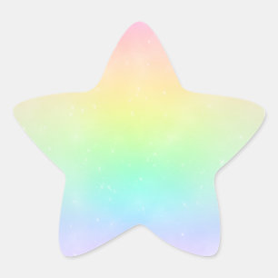 Adesito Estrela Pasta Rainbow Sky Sticker