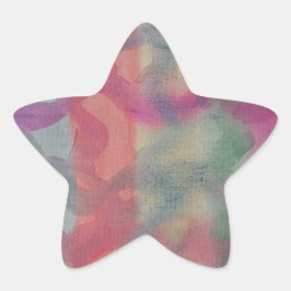 Adesito Estrela Pastel Abstrato Art