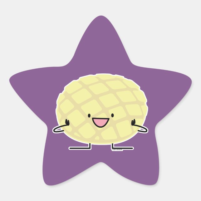 Adesito Estrela Patisserie doce do pão do concha japonês da (Frente)