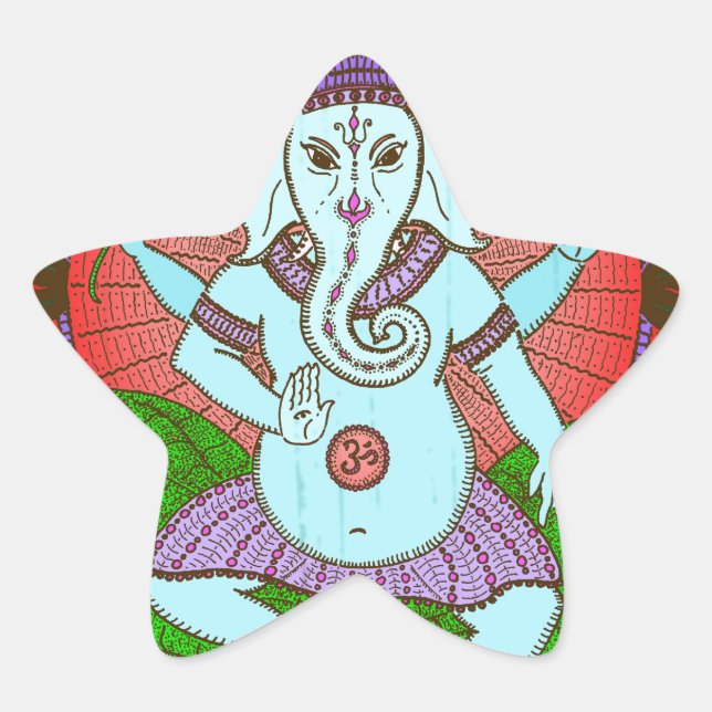 Adesito Estrela Paz Ganesh Dançando (Frente)