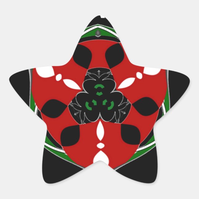 Adesito Estrela "Peace: with Shield Emblem" Art Impressão (Frente)