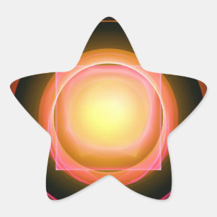 Adesito Estrela Peg quadrado num buraco redondo