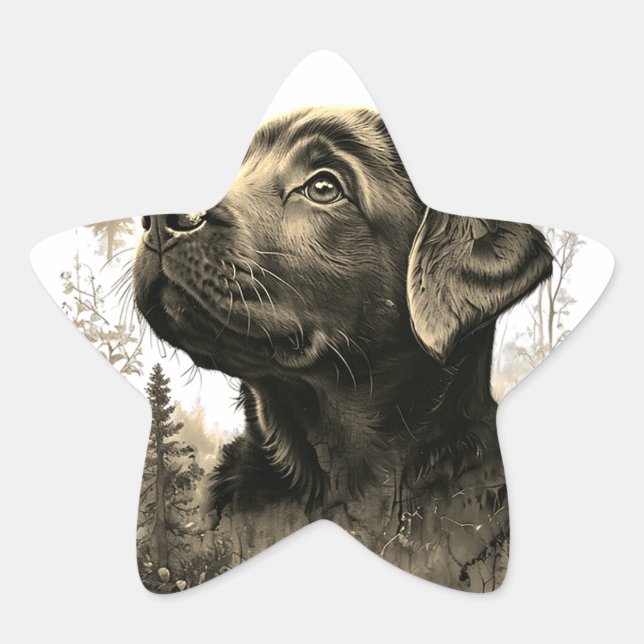 Adesito Estrela Pegatinas con forma de estrella (Frente)