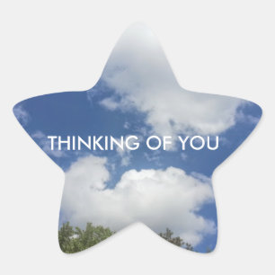 Adesito Estrela Pensamento de você cena do céu