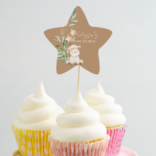 Adesito Estrela Pequeno Lamb Cupcake verde doce