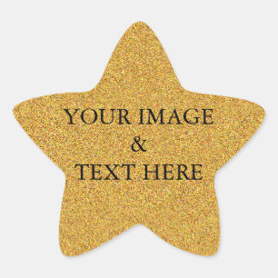 Adesito Estrela Personalizado Personalizado Sua Própria Fotografia