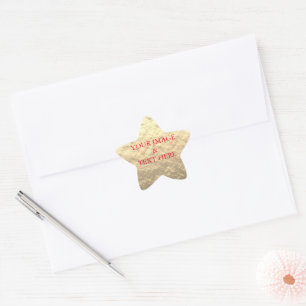 Adesito Estrela Personalizado Personalizado Sua Própria Fotografia