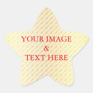 Adesito Estrela Personalizado Personalizado Sua Própria Fotografia