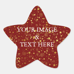 Adesito Estrela Personalizado Personalizado Sua Própria Fotografia
