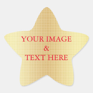 Adesito Estrela Personalizado Personalizado Sua Própria Fotografia