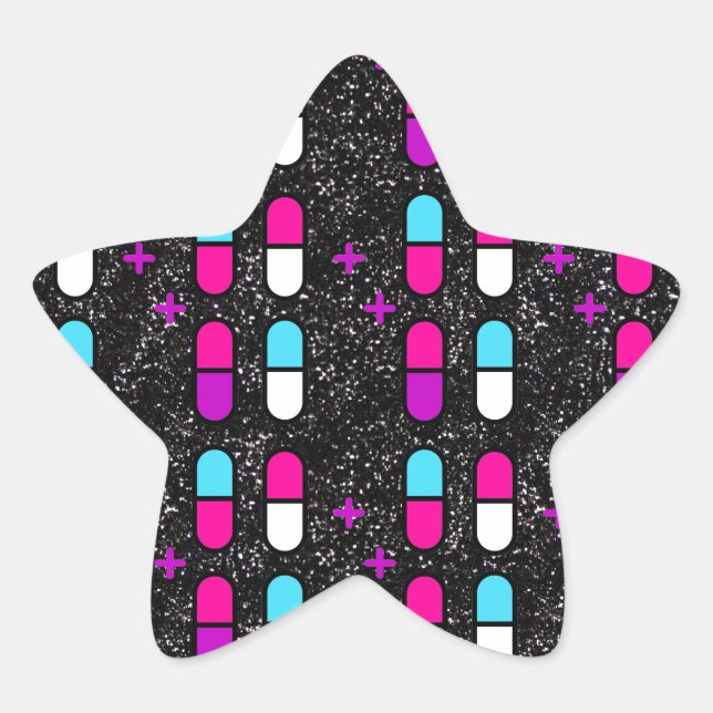 Adesito Estrela pílulas cor-de-rosa (Frente)
