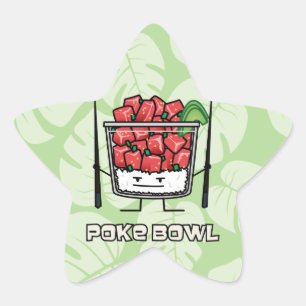 Adesito Estrela Pique o aku dos chopsticks da salada dos peixes