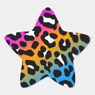 Adesito Estrela Pontos do leopardo do tigre 80s de Corey